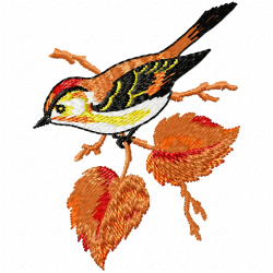 Small Birds Embroidery Design 7